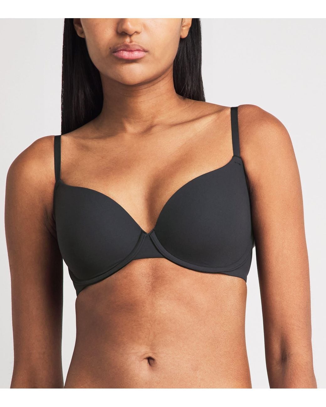 Skims Black Fits Everybody T-Shirt Bra