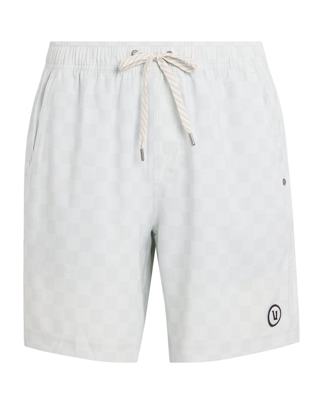 vuori Gray 7' Lined Kore Shorts for men