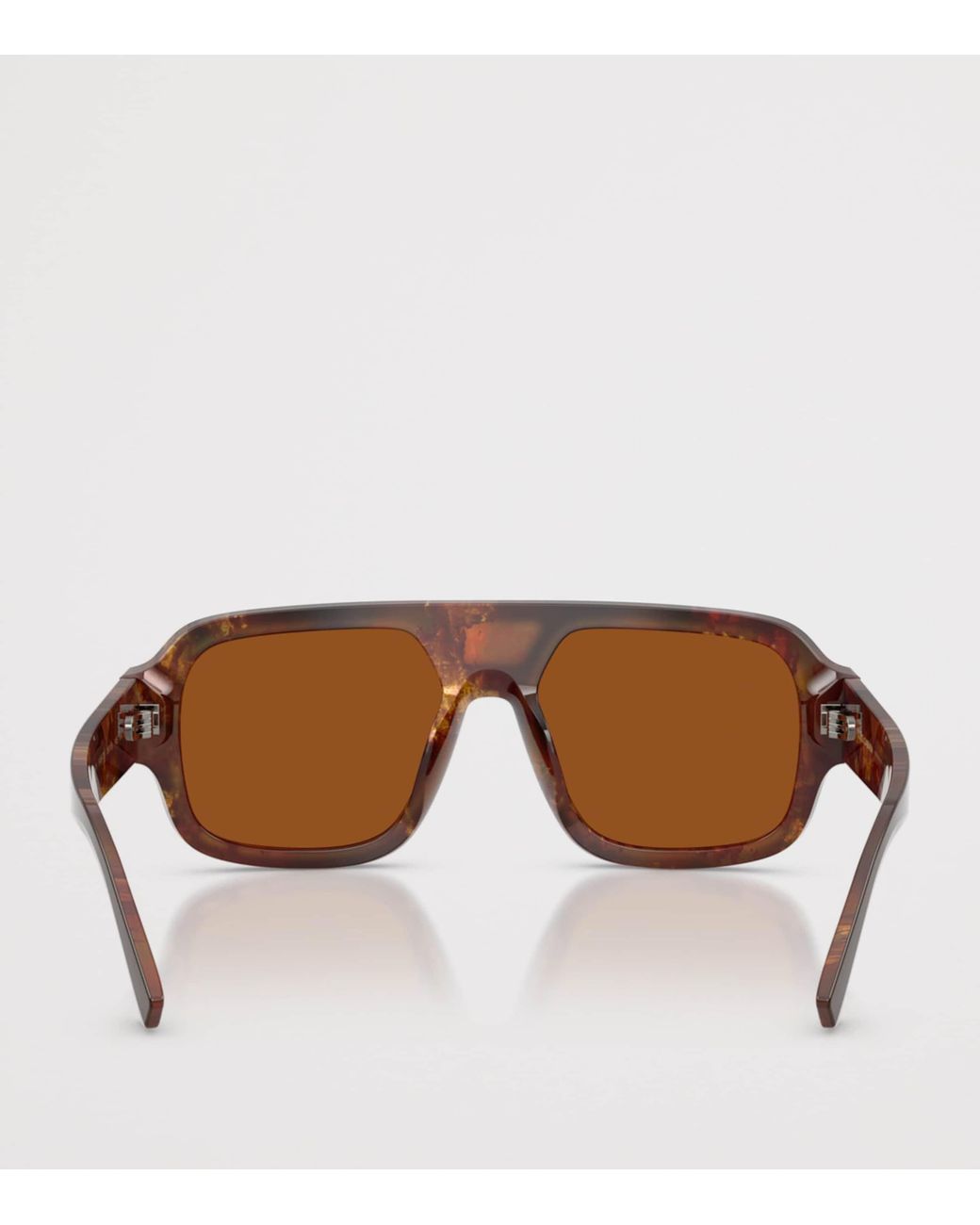 Dolce & Gabbana Brown Pilot Sunglasses for men