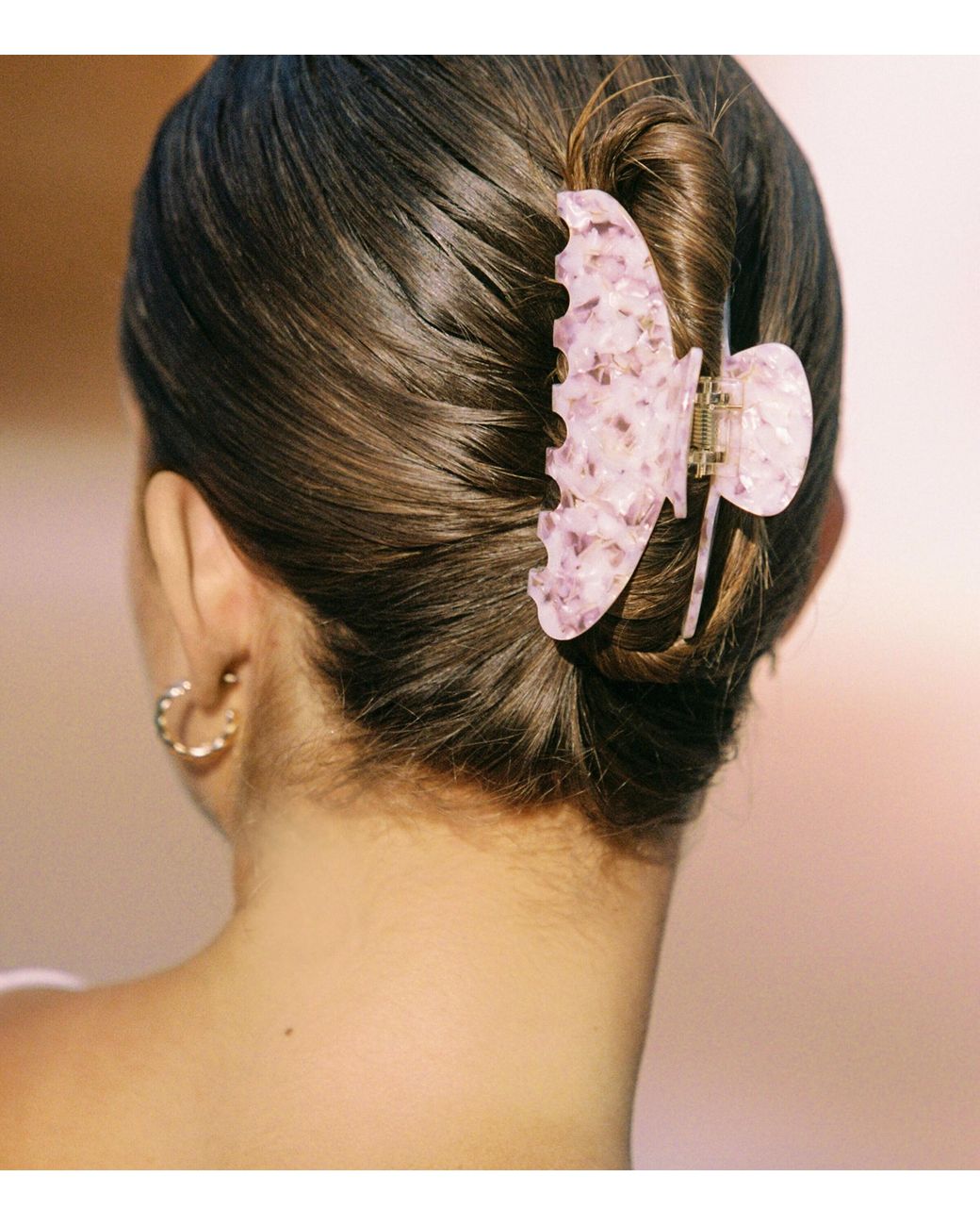 Minimalista Pink The Crown Hair Clip