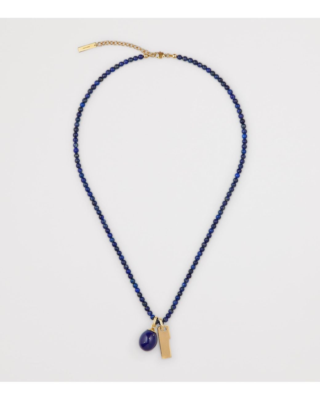 Givenchy Blue Lapis Lazuli Necklace for men