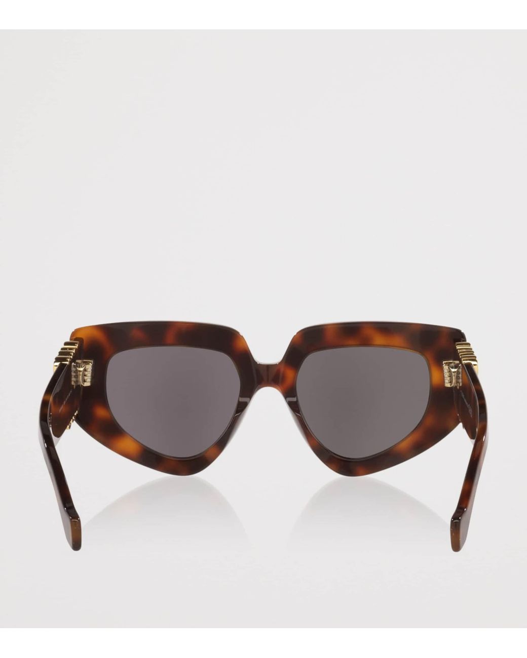 Loewe Brown Anagram Diamond Sunglasses