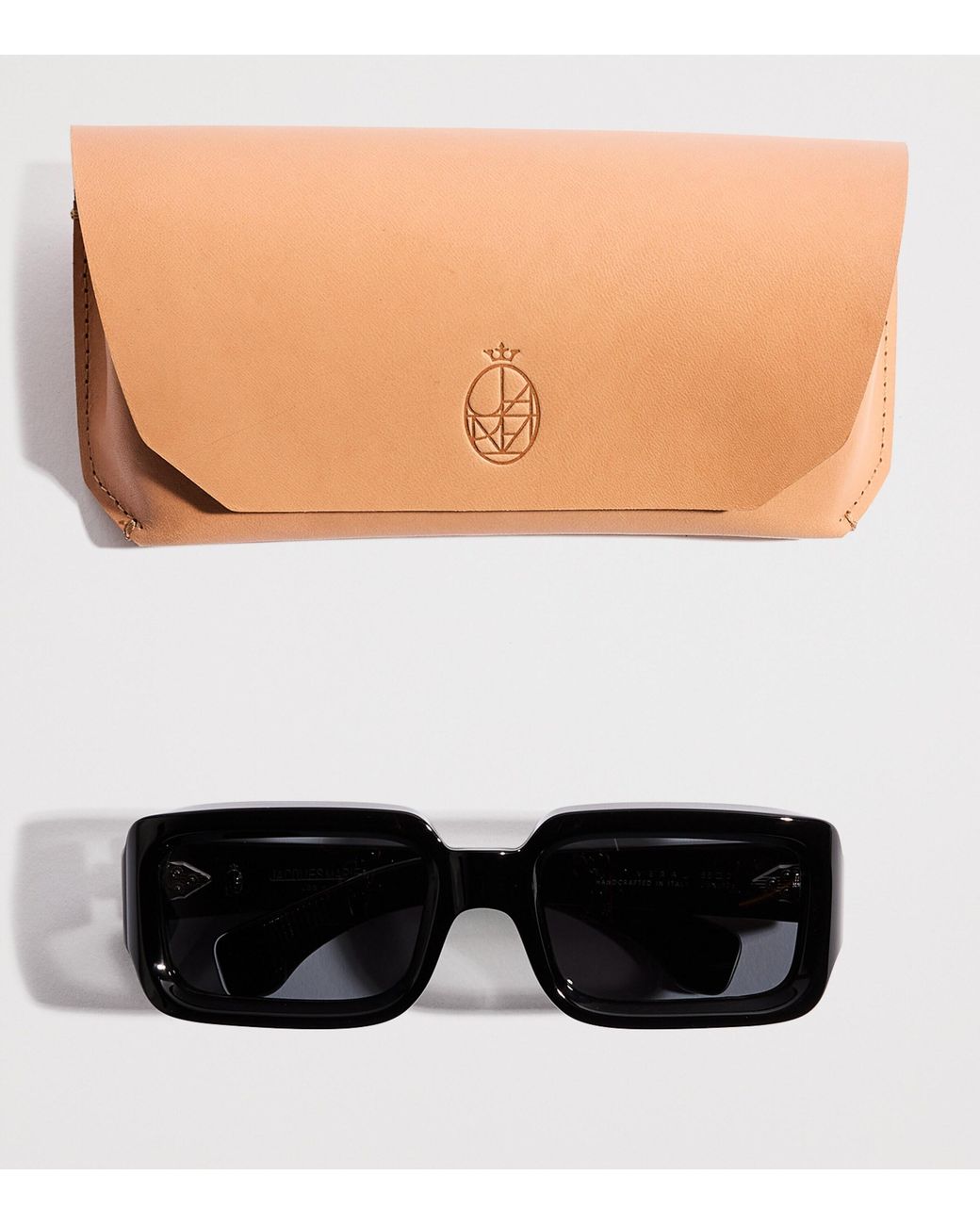Jacques Marie Mage Black Acetate Vera Sunglasses for men