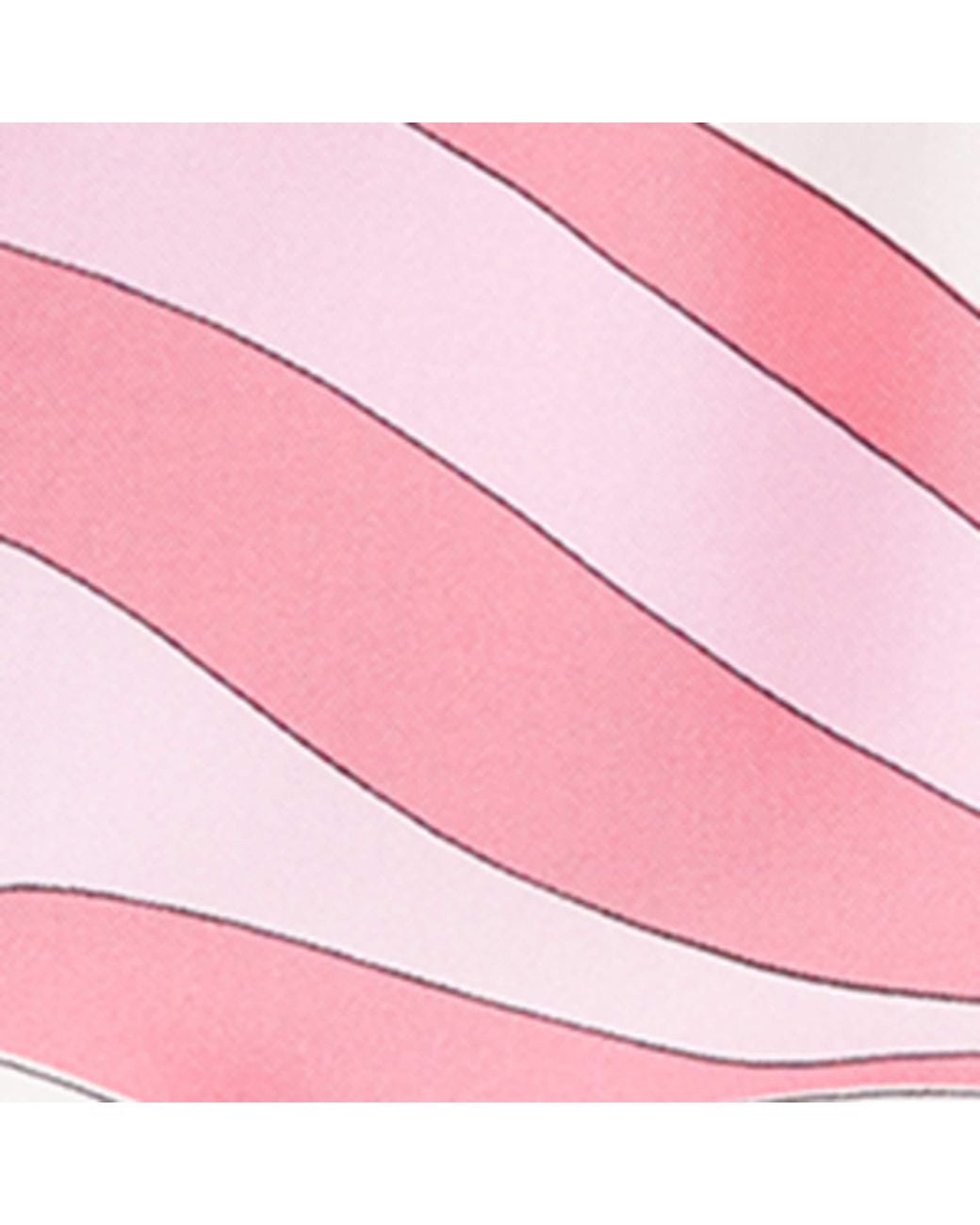Emilio Pucci Pink Silk Printed Halter Scarf Top