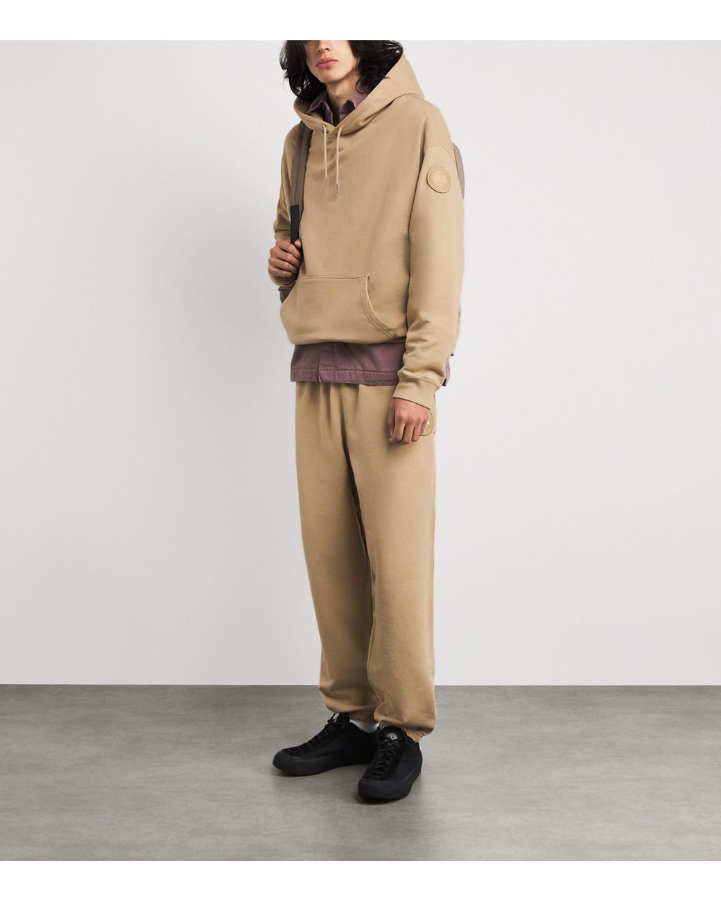 Canada Goose Natural Organic Cotton Tonal Rove Hoodie for men