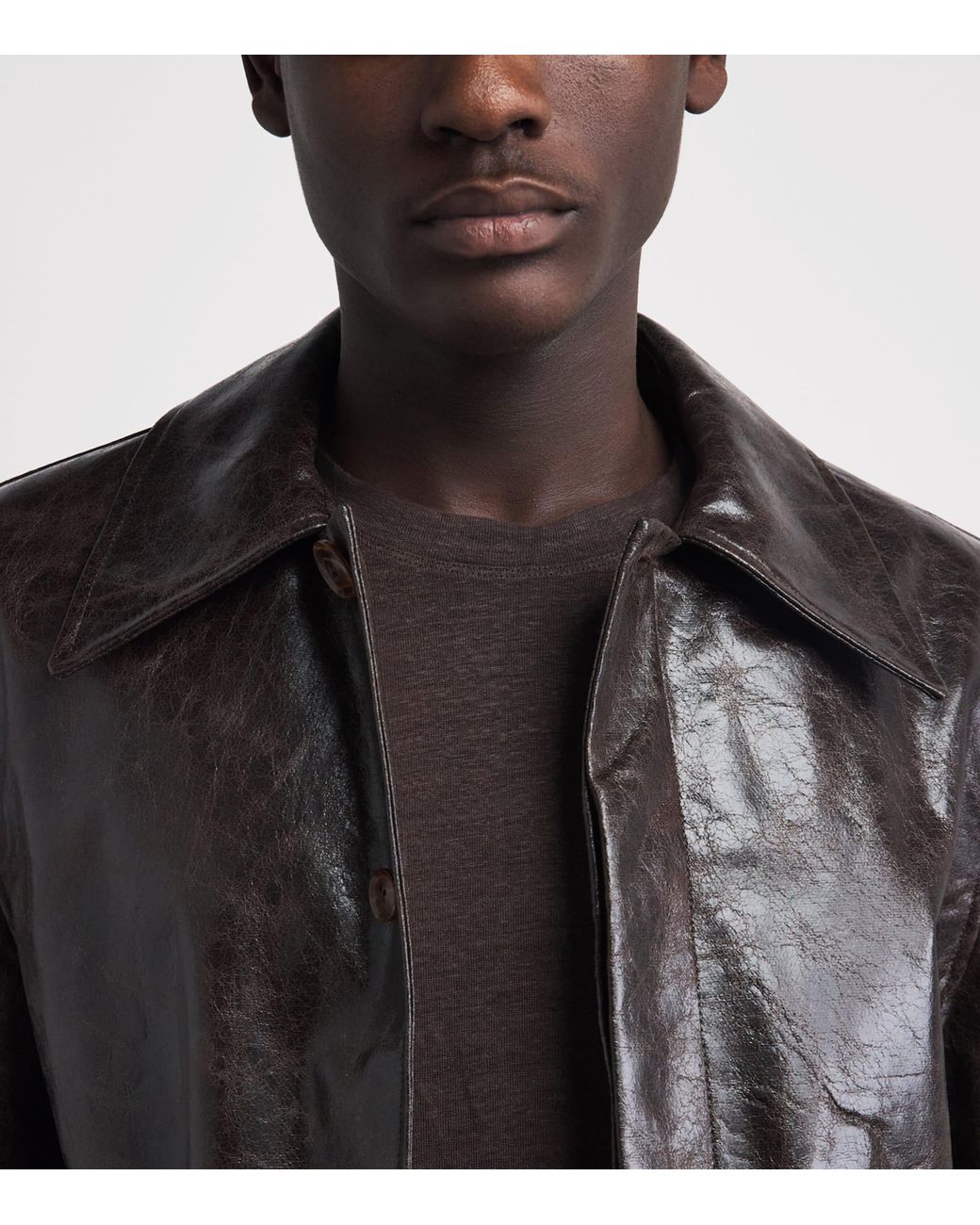 Sandro Black Linen T-Shirt for men