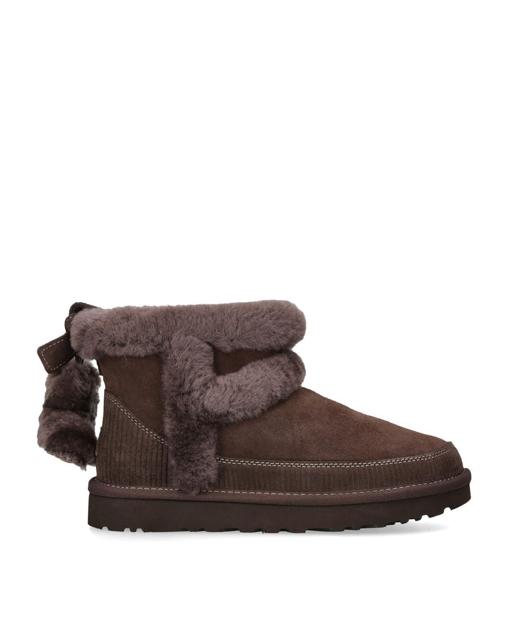 Ugg Brown Suede Classic Mini Heritage Boots