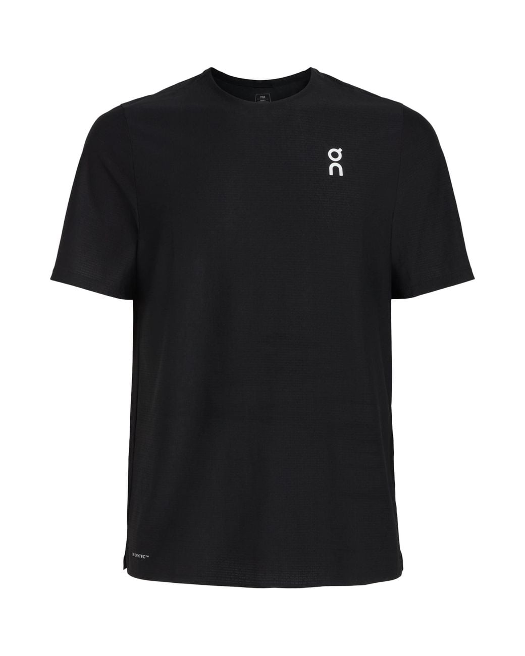 On Shoes Black Court T-Shirt for men