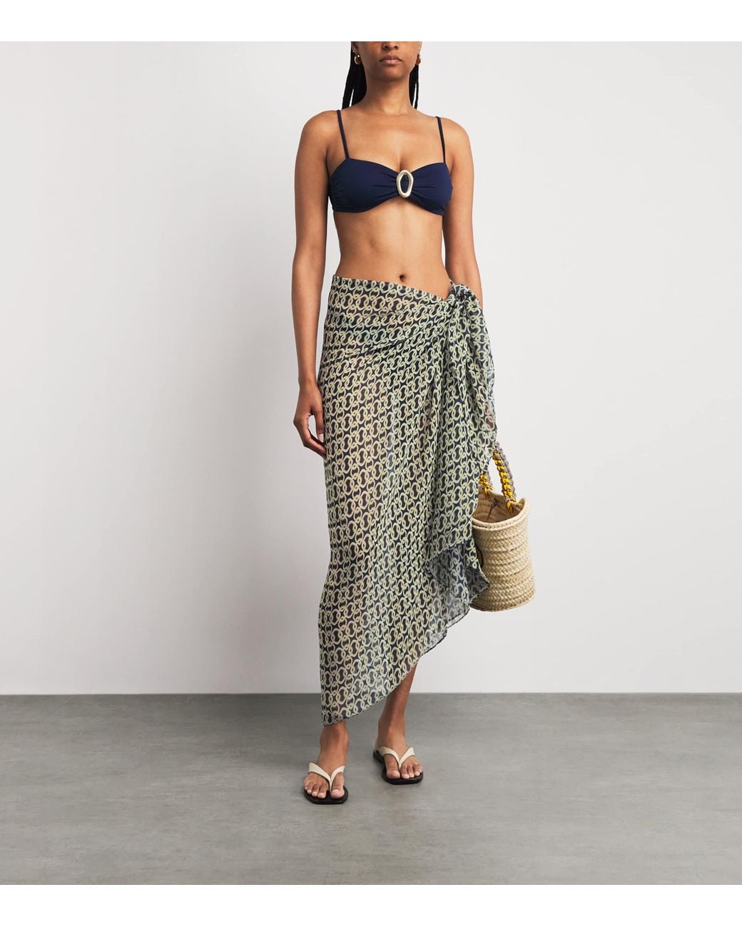 Away That Day Multicolor Santorini Sarong
