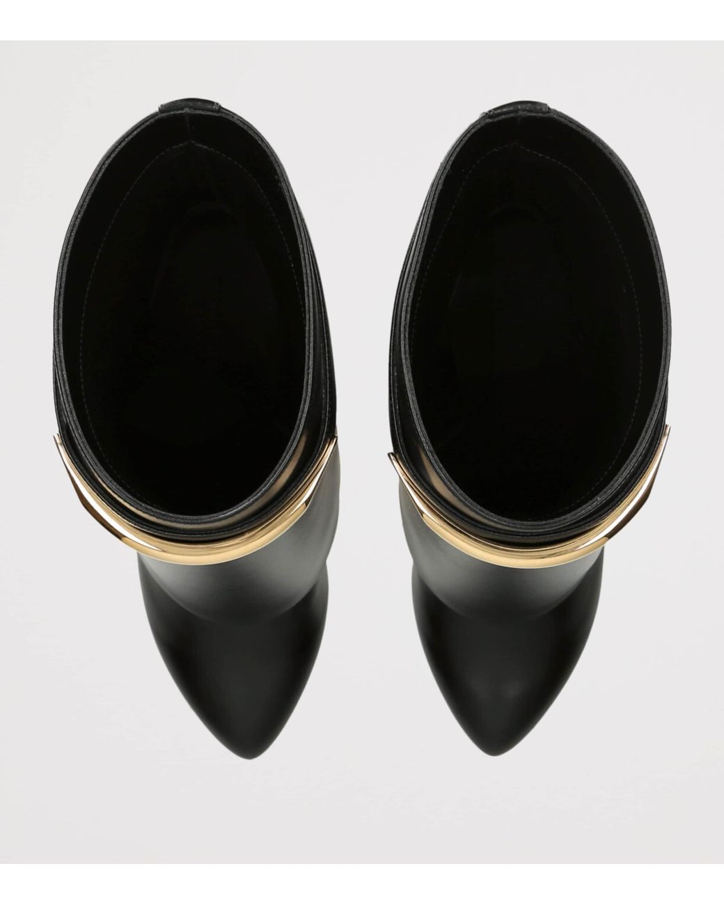 Givenchy Black Leather Shark Ankle Boots 95
