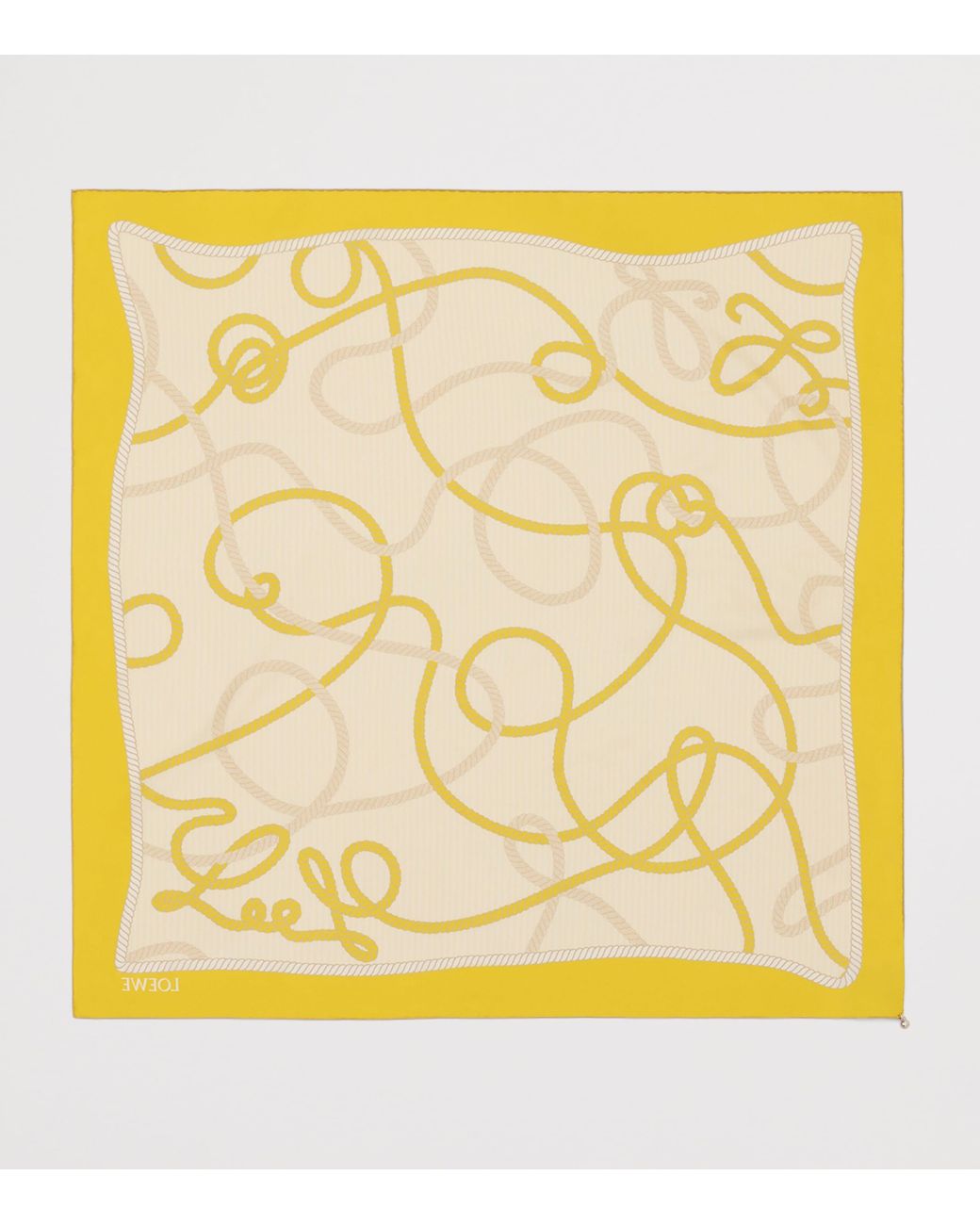 Loewe Natural Silk Twill Scarf