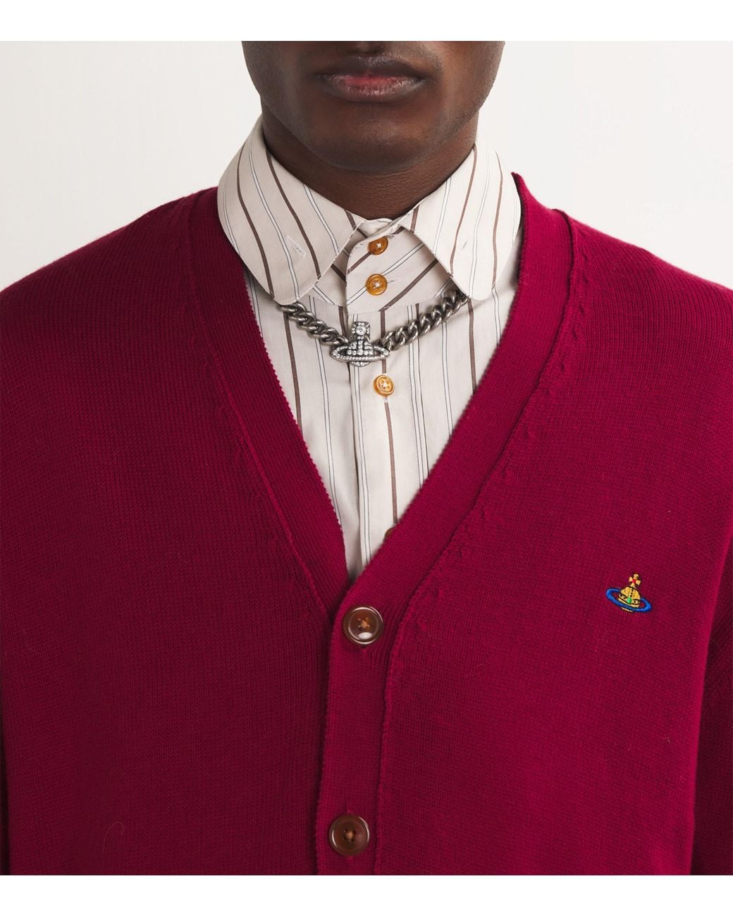 Vivienne Westwood Metallic Graziella Choker Necklace for men