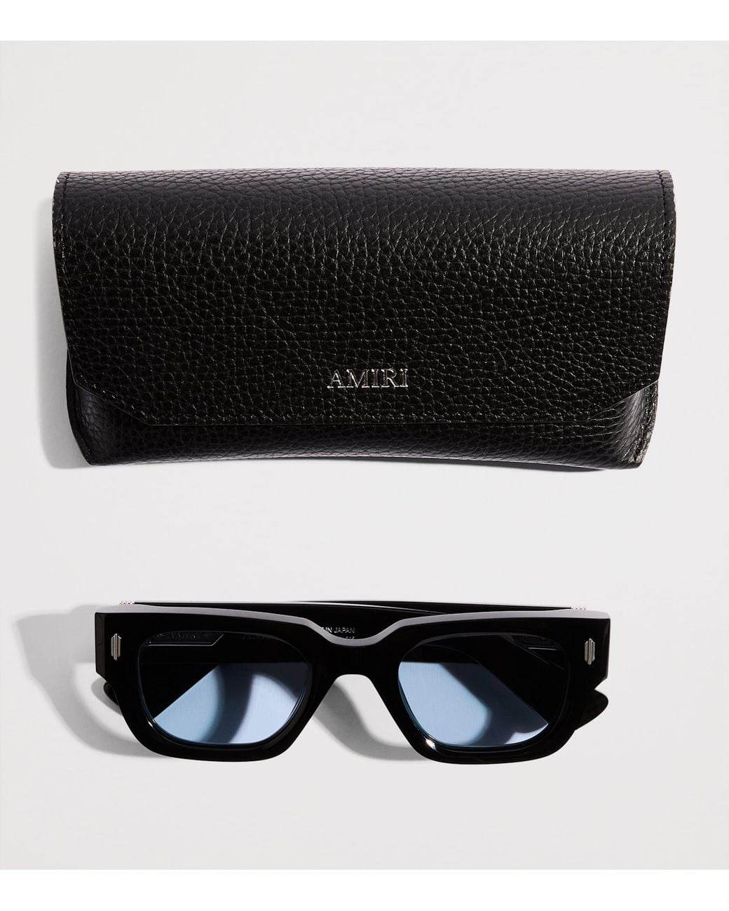 Amiri Black Venice Exposed Sunglasses for men