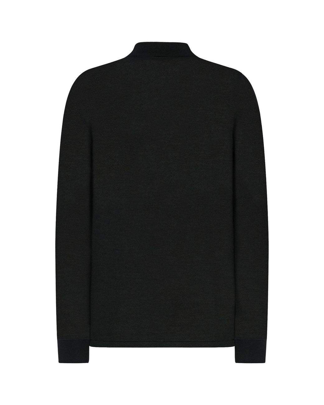 The Row Black Blaize Cashmere Polo Sweater for men