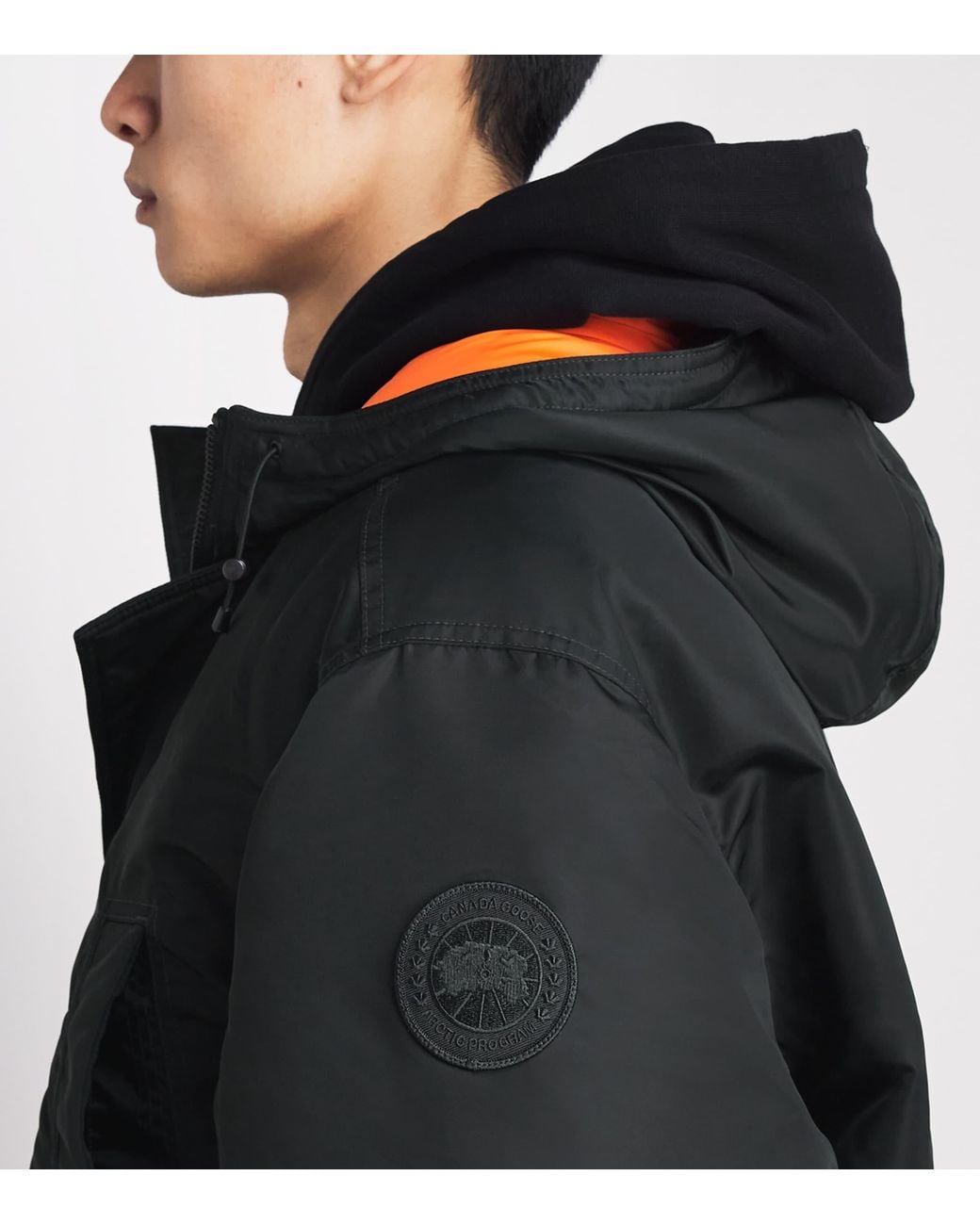 Canada Goose Black Windrow Down Jacket for men