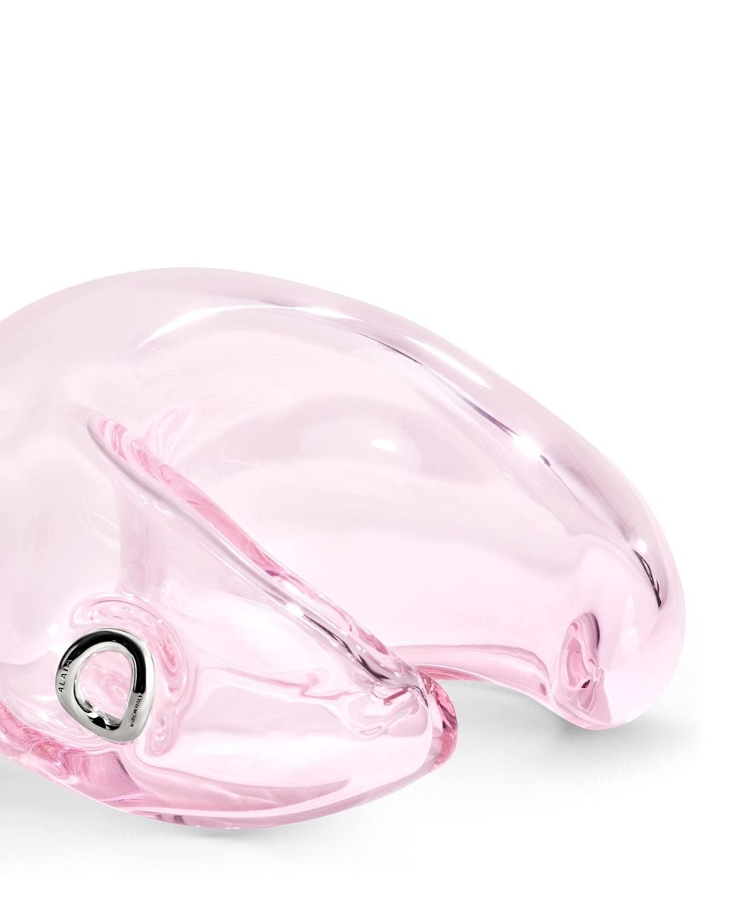 Alaïa Pink Glass Bubble Cuff