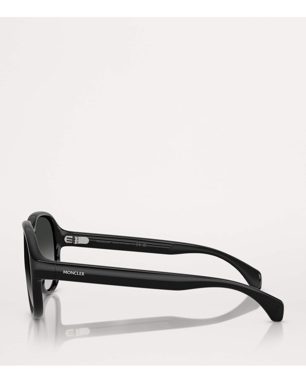 Moncler Black Injected Halcyonne Me8001 Sunglasses
