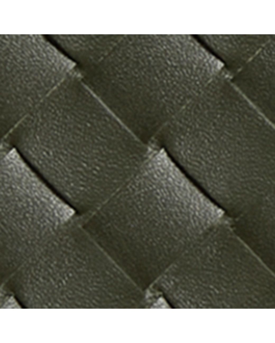 Bottega Veneta Green Leather Intrecciato Piccolo Bifold Wallet for men