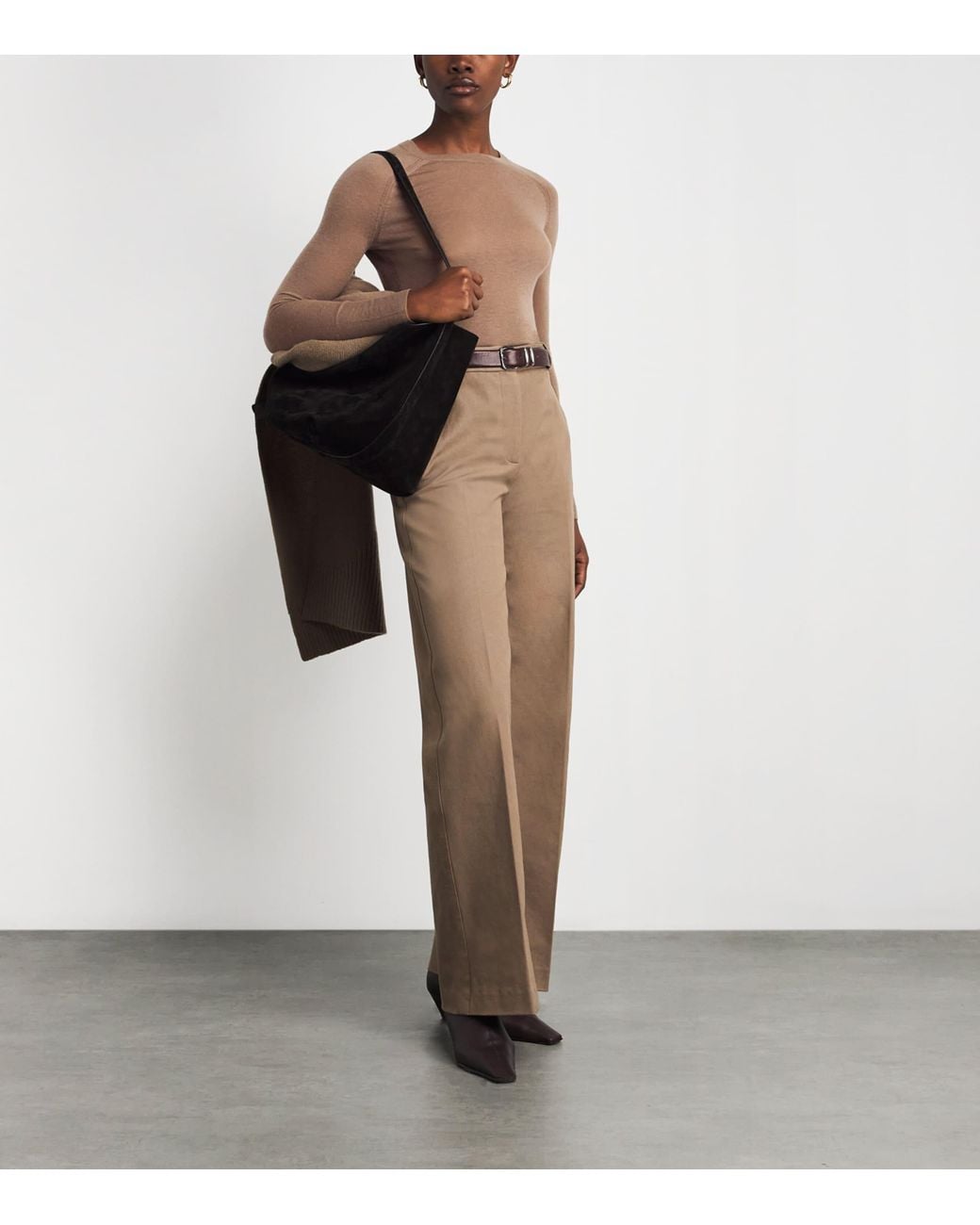 Joseph Brown Cashmere Cashair Geras Sweater