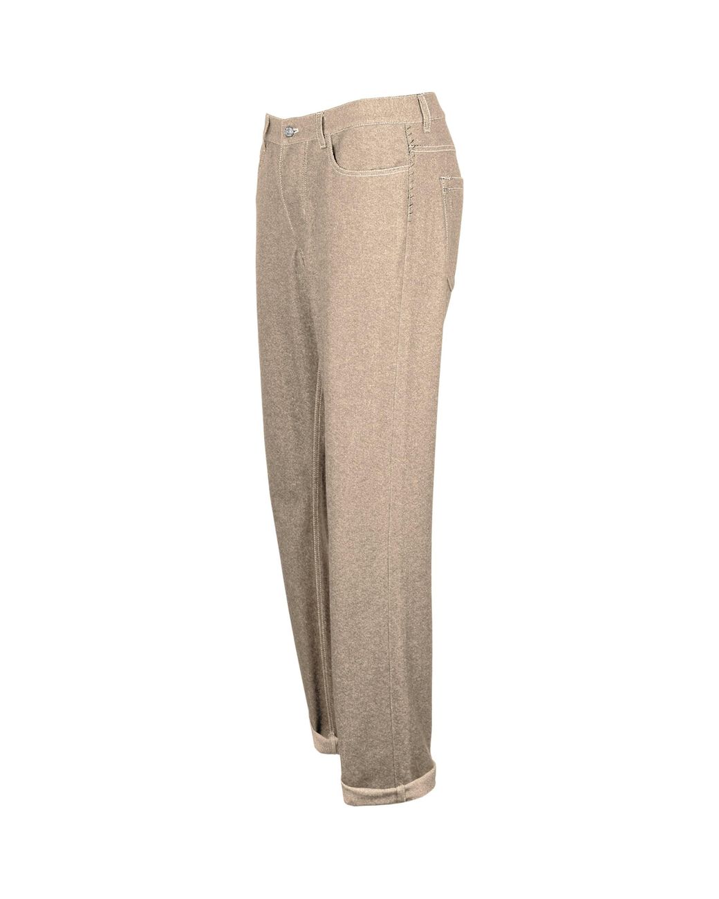 Alan Scott Natural Cashmere-Blend Relaxed Jeans for men