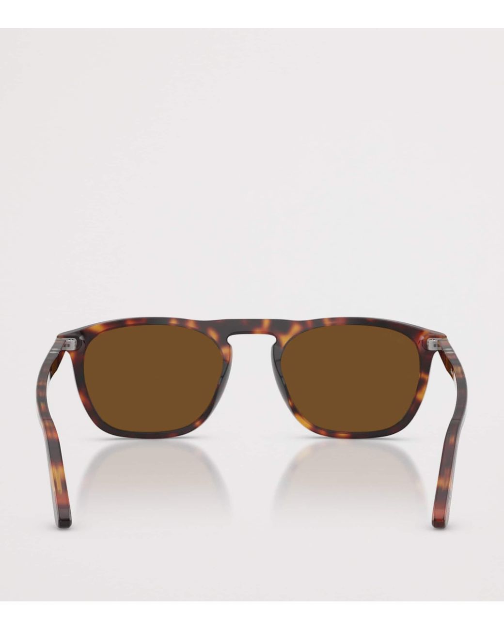 Persol Brown Tortoiseshell Gae Square Sunglasses