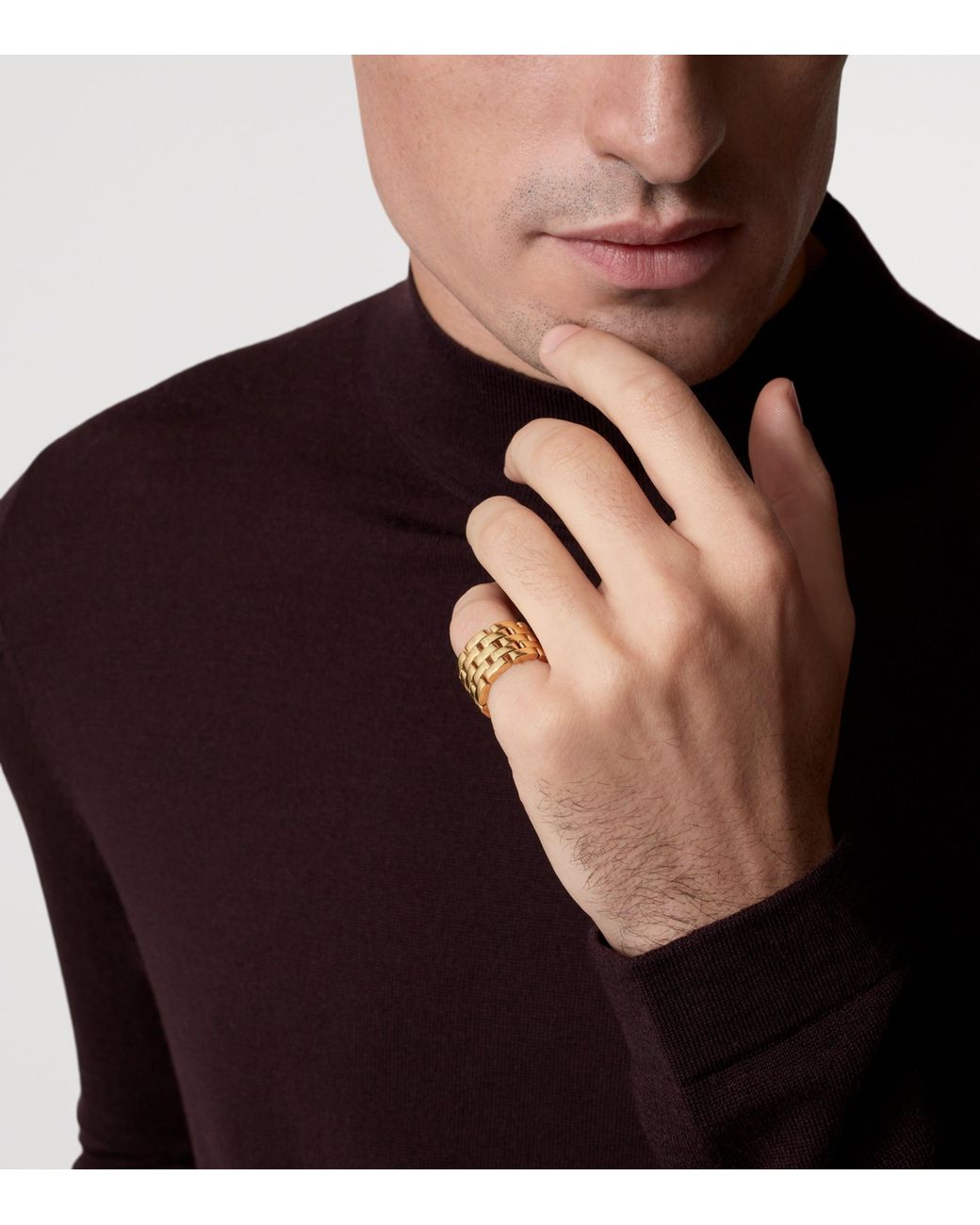 Cartier Metallic Maillon Panthère Ring