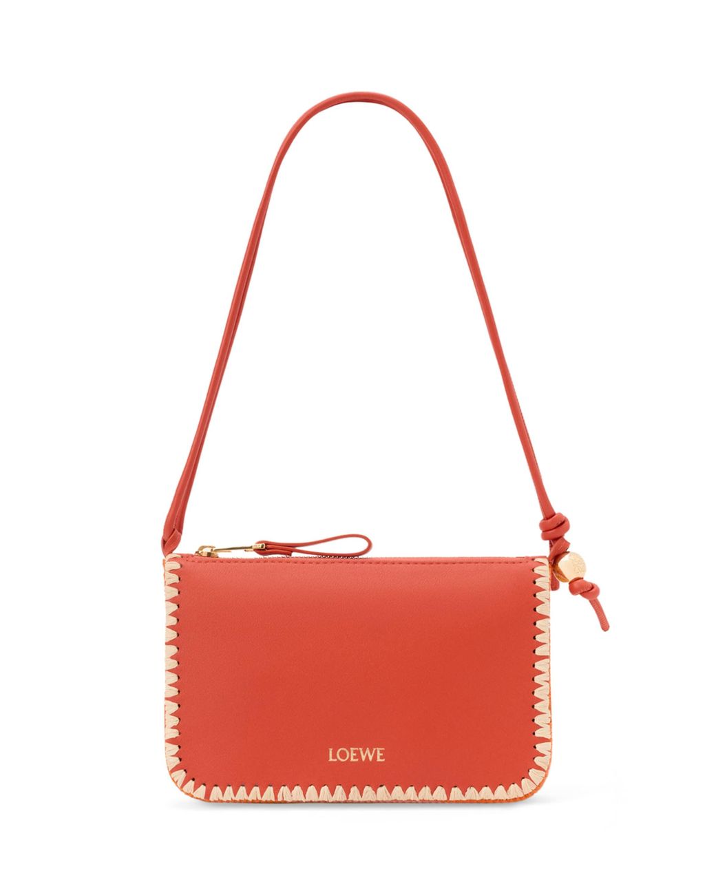 Loewe Red X Paula's Ibiza Rio Shoulder Bag