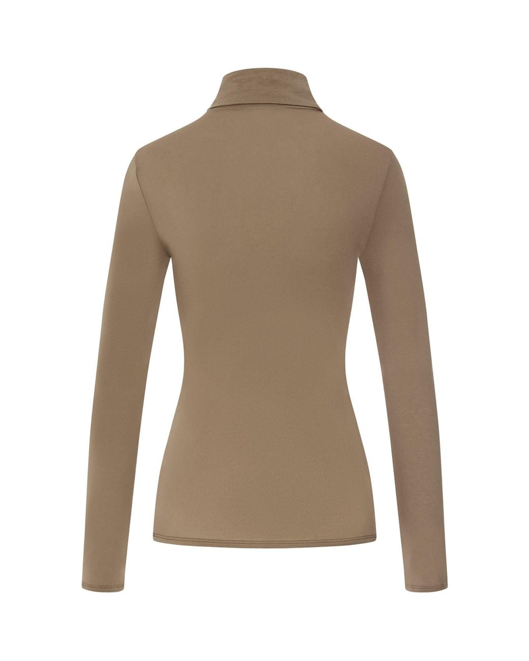 Hanro Natural Ultralight Wool High-Neck Top