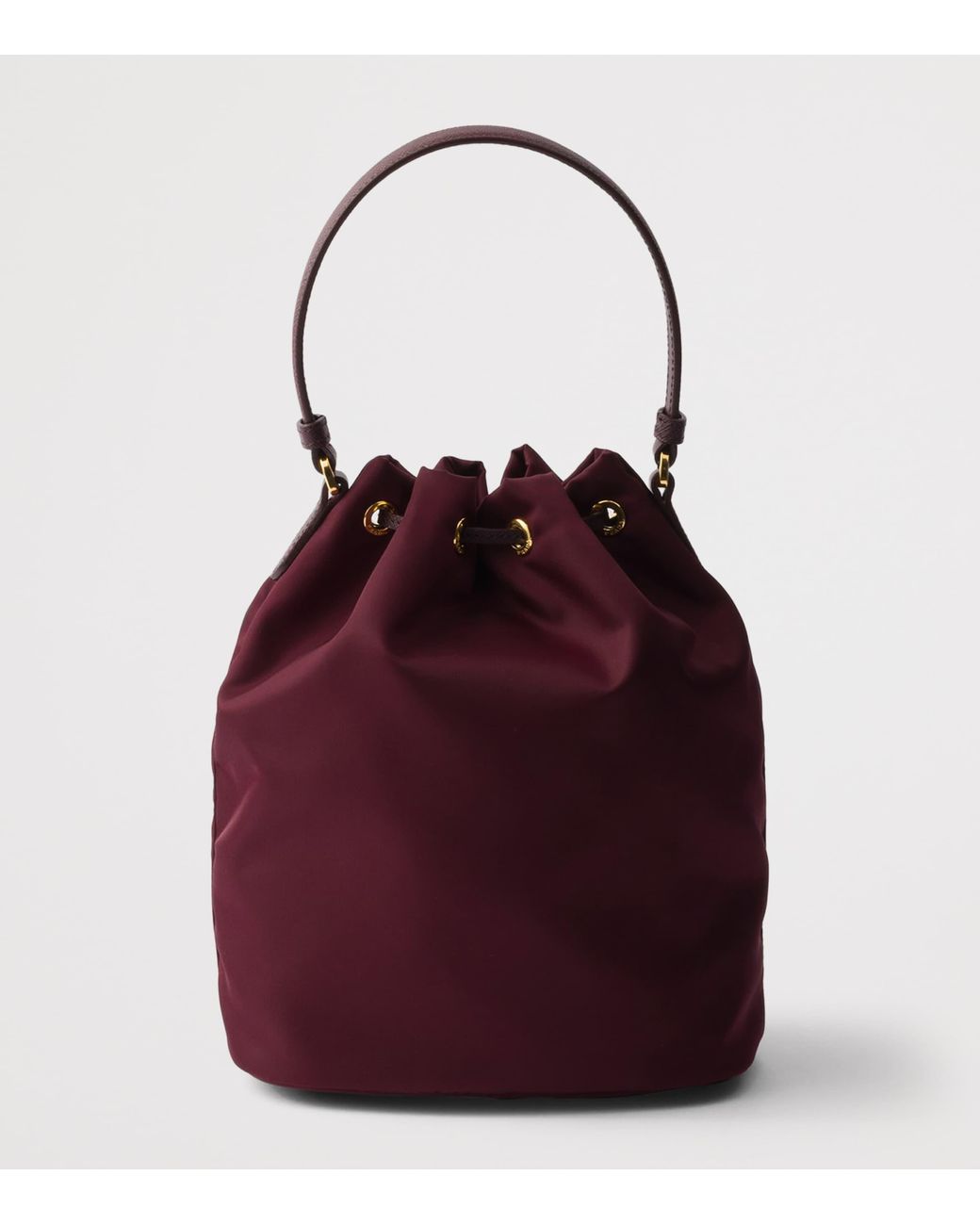 Prada Red Re-Nylon Duet Bucket Bag