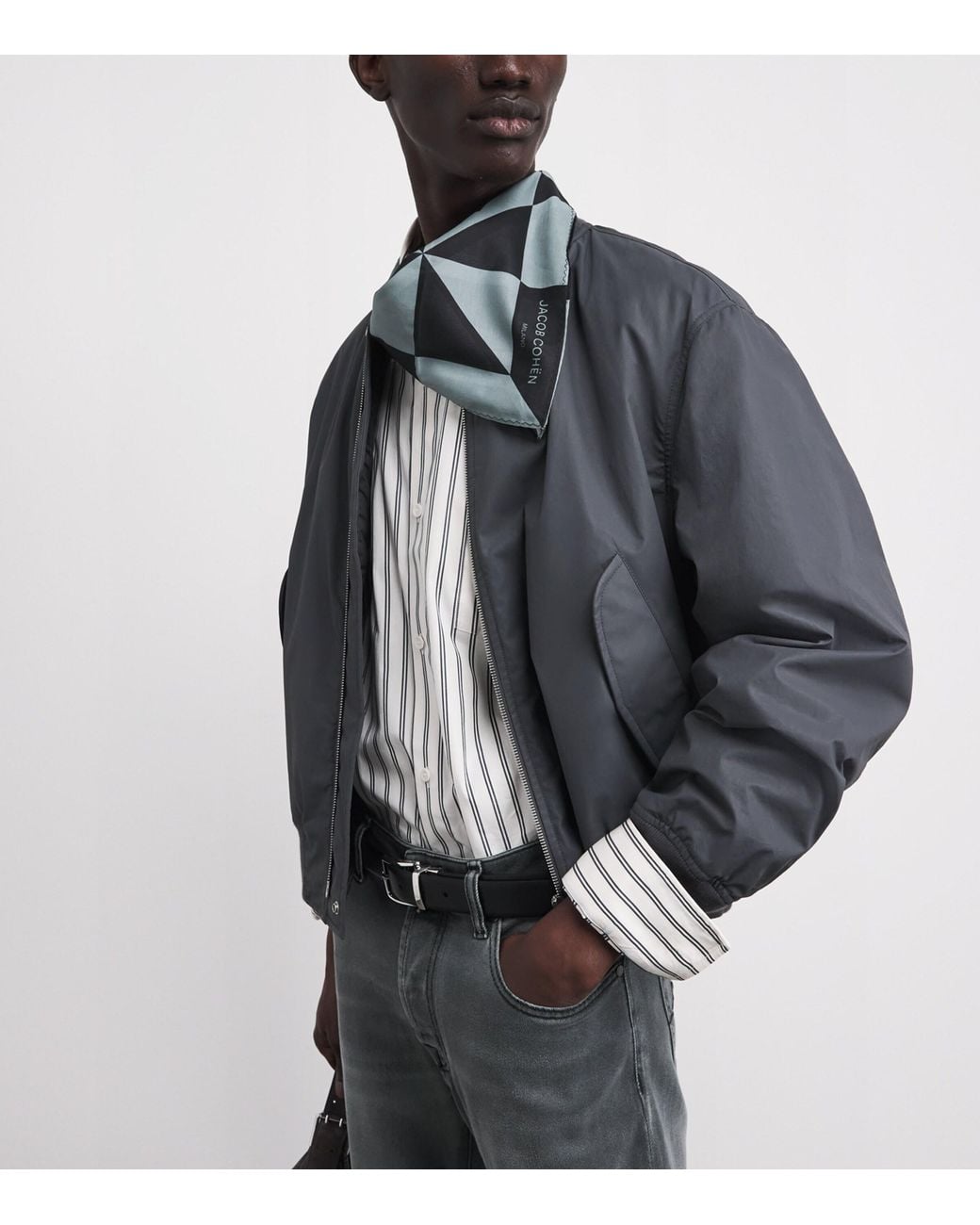 Jacob Cohen Gray Bard Slim Jeans for men