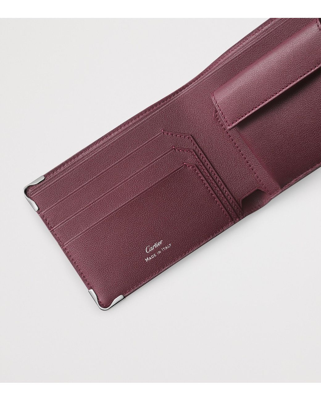 Cartier Black Leather Must De Wallet for men