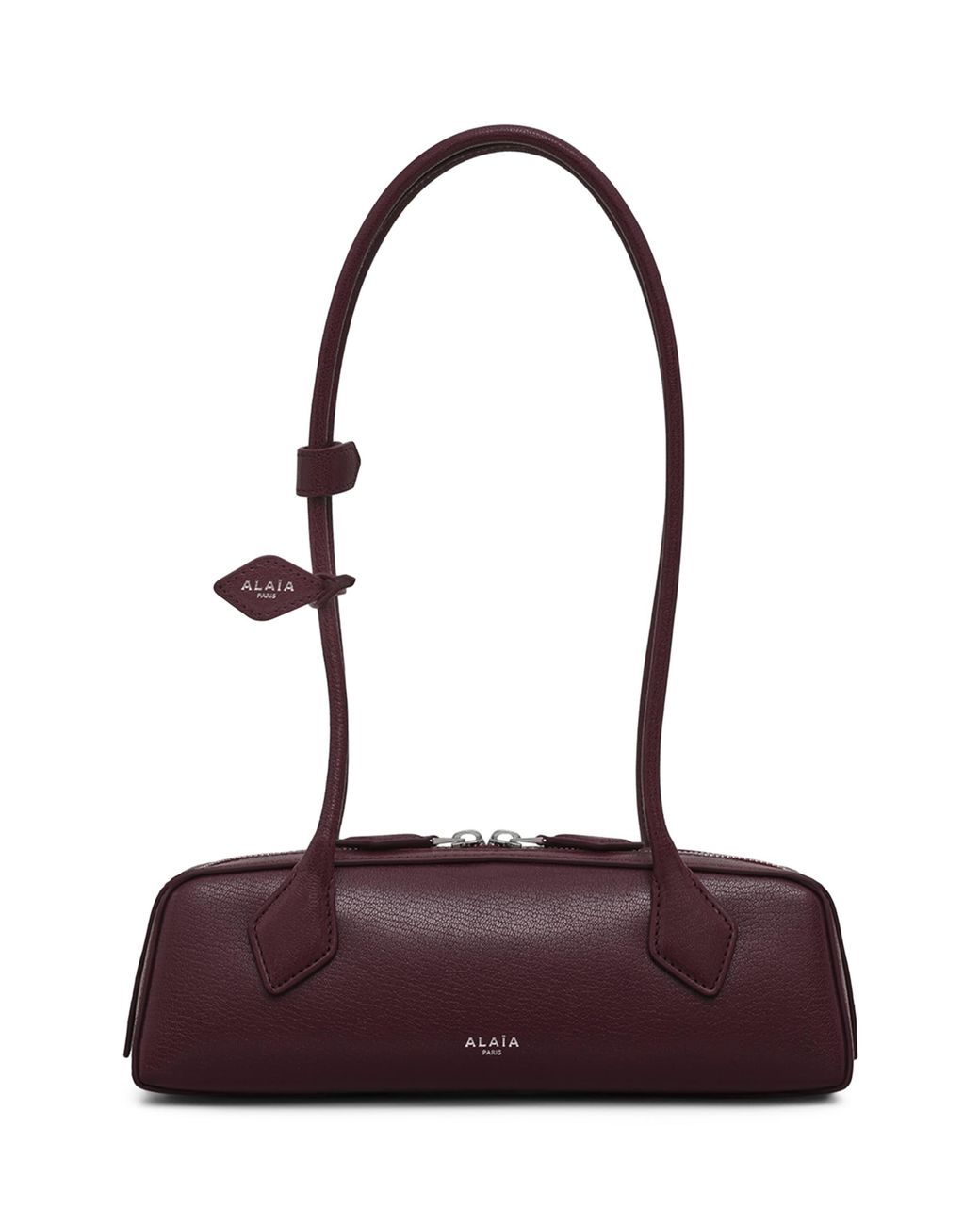 Alaïa Purple Small Leather Le Teckel Shoulder Bag