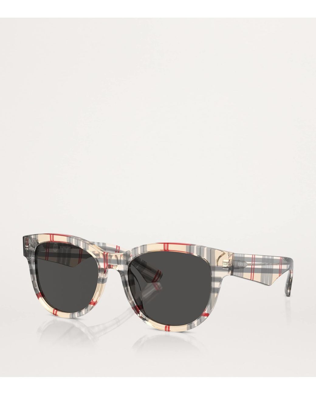 Burberry Gray Acetate Be4432U Sunglasses