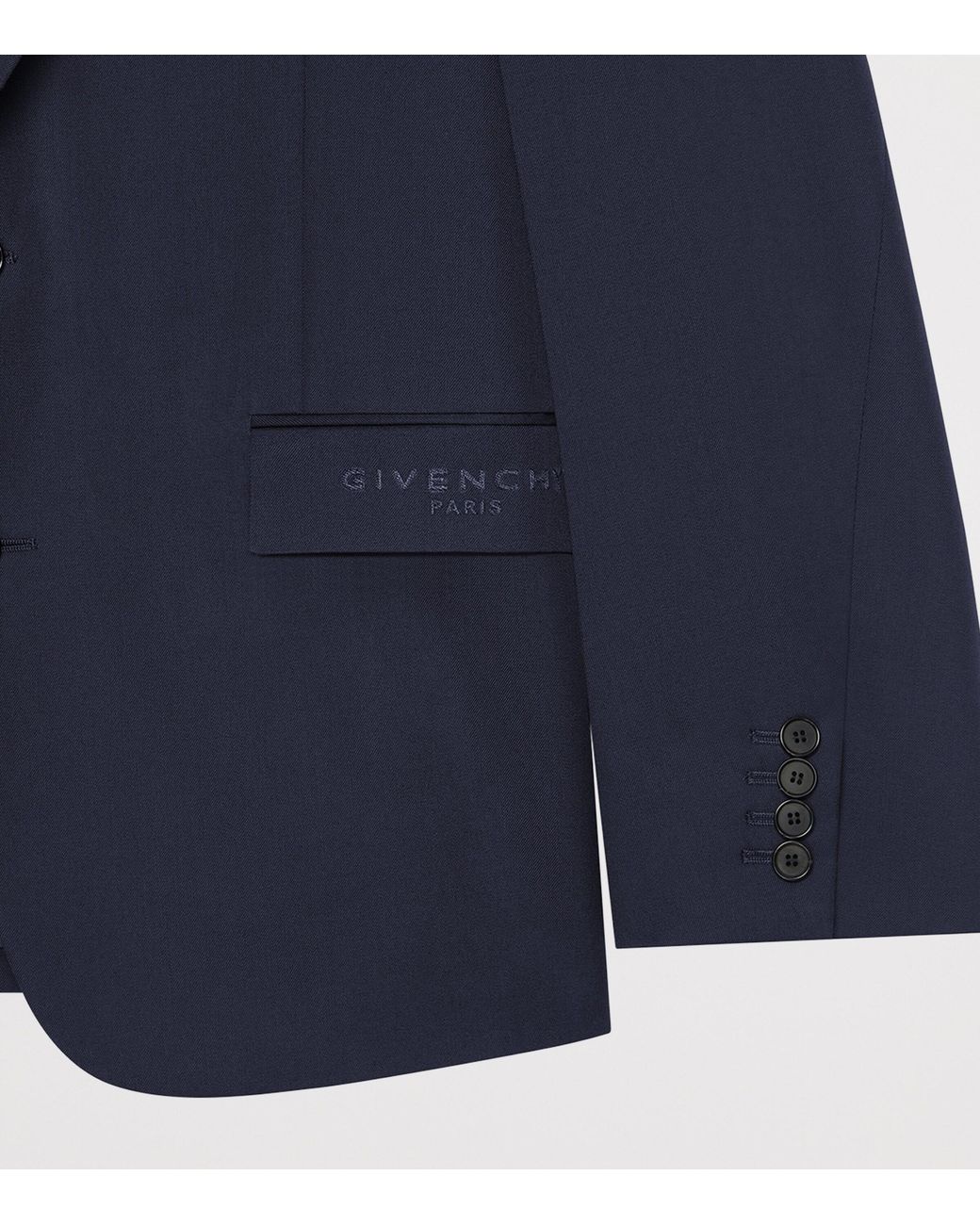 Givenchy Blue Wool Blazer for men