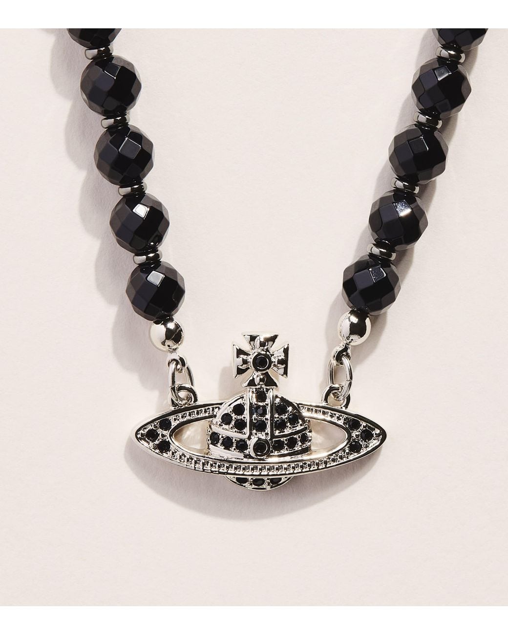 Vivienne Westwood Natural Messaline Choker for men