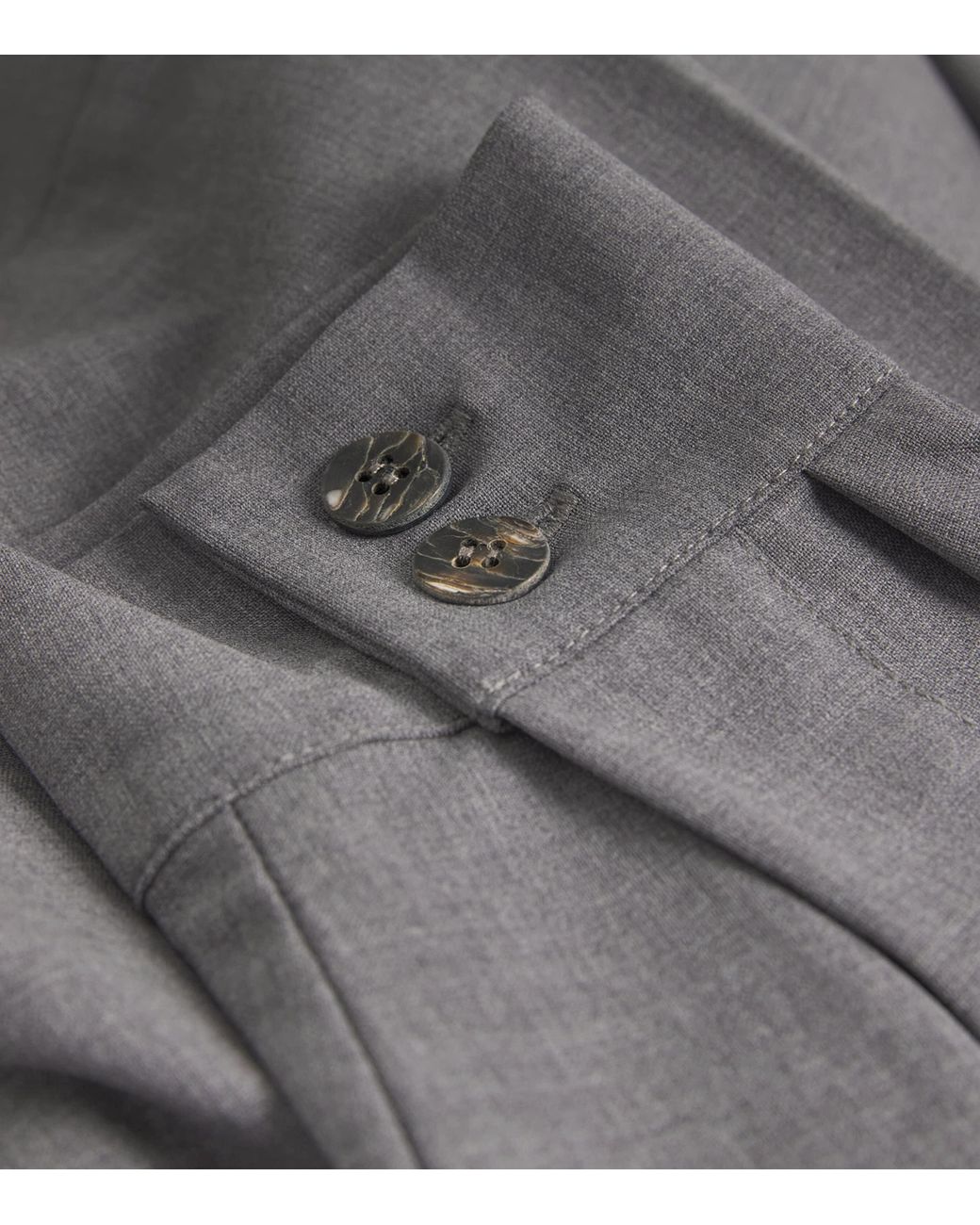 Eskandar Gray Denim Side-Seam Shirt