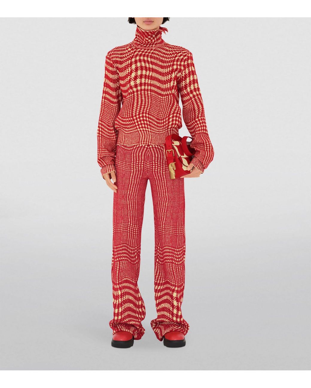 burberry-multi-Wool-blend-