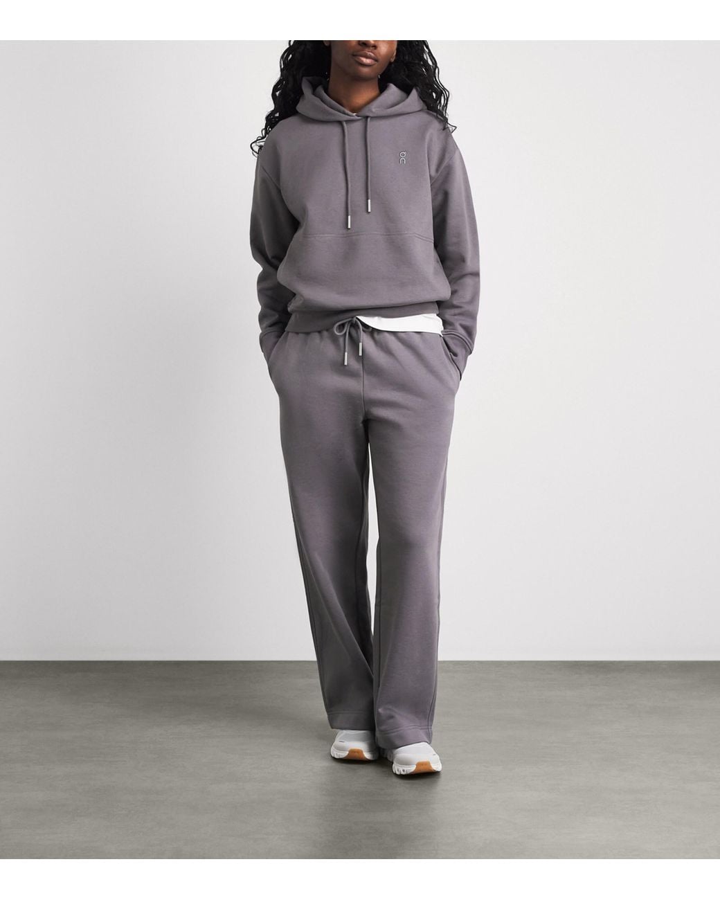 On Shoes Gray Club Collective Hoodie