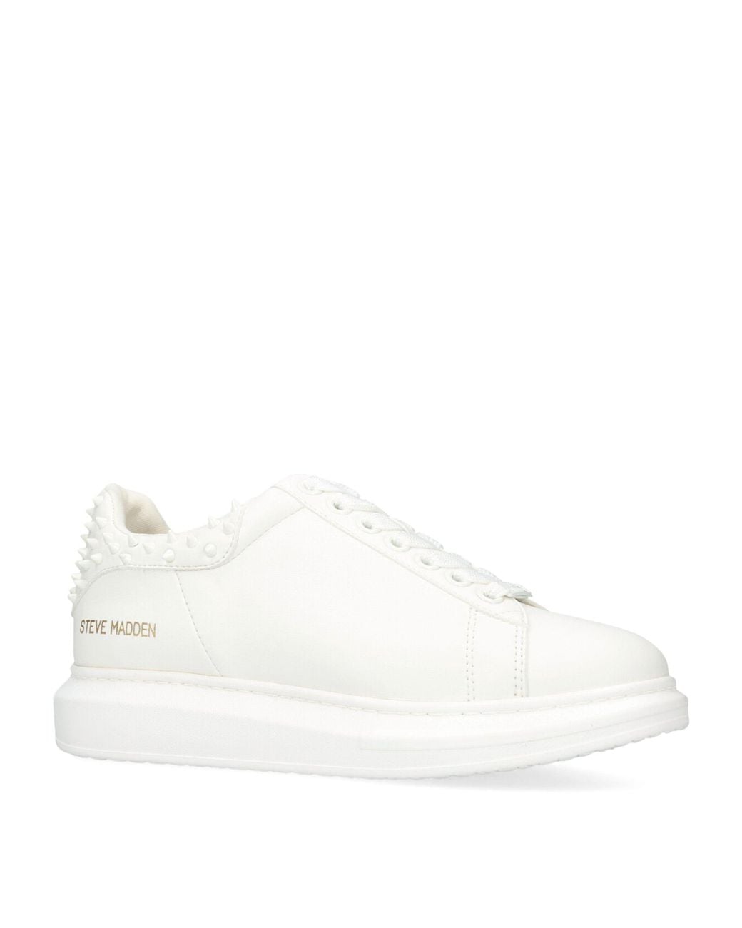 Steve Madden Spike Frosting Sneakers in White for Men Lyst