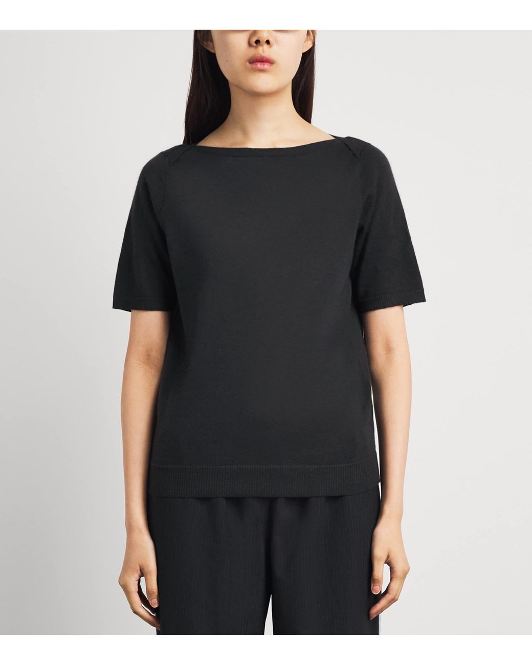 Herskind Black Cashmere Emanuelle T-Shirt