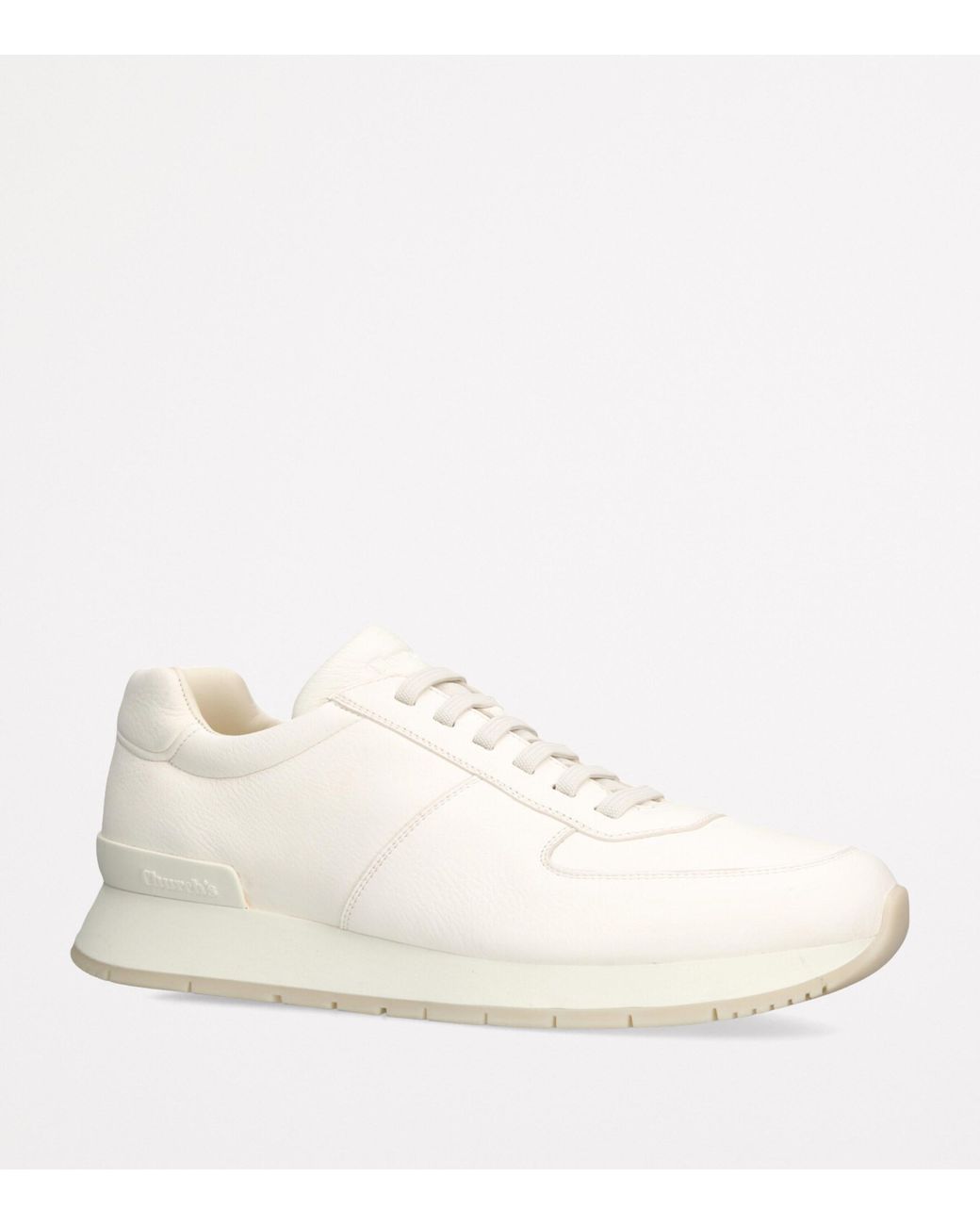 Church's White Leather Livingston Slip-On Sneakers for men