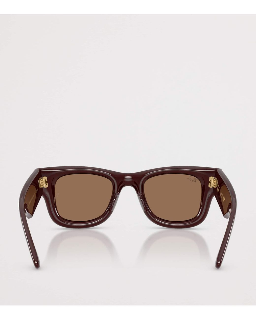 Ray-Ban Brown Wayfarer Puffer Sunglasses