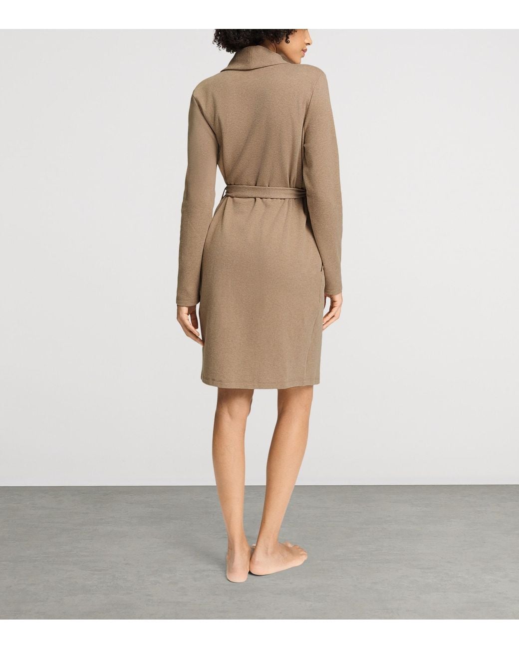 Hanro Natural Cotton-Blend Robe