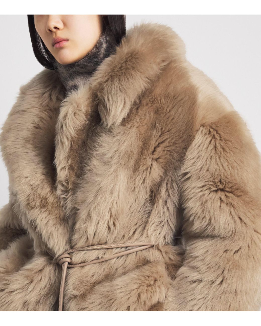 Mackage Natural Shearling Ali Coat