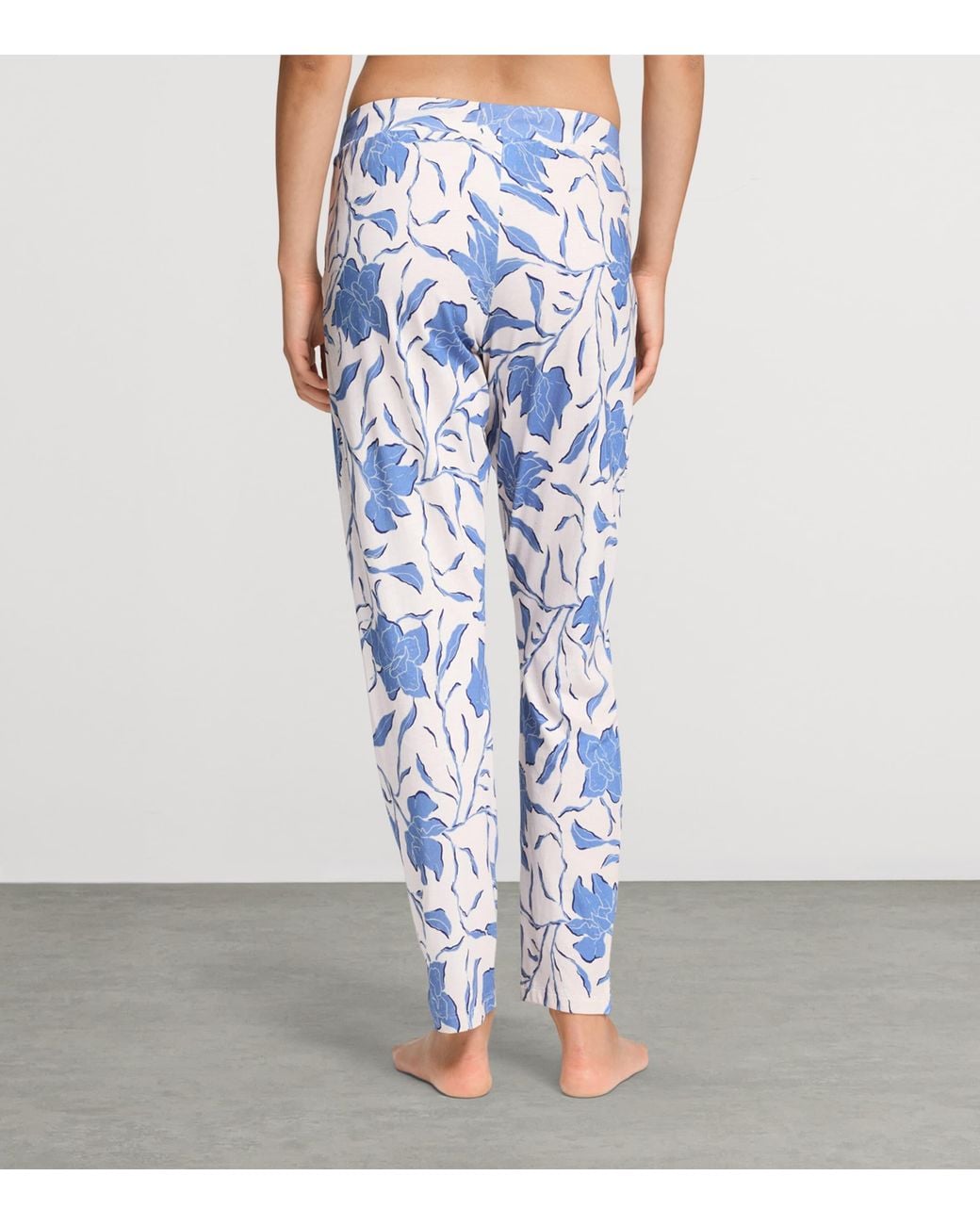 Hanro Blue Printed Sleep & Lounge Trousers