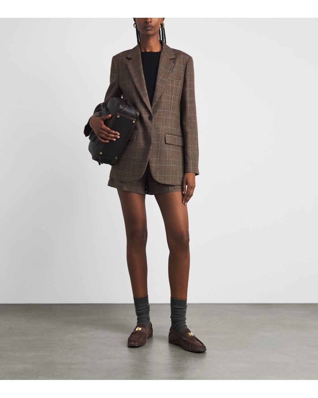 Sandro Brown Suede Loafers