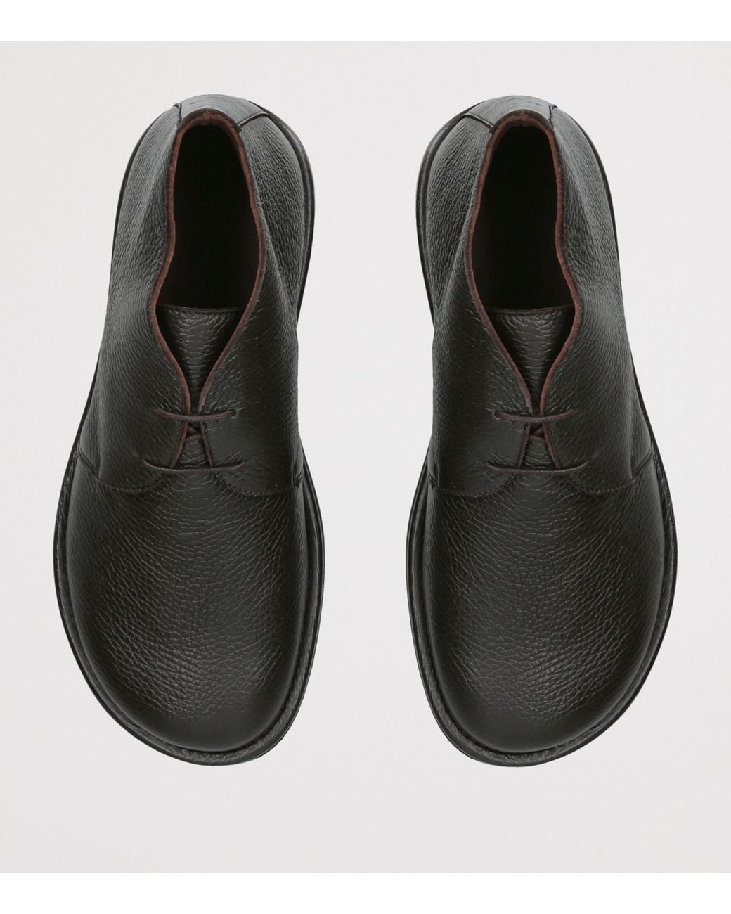 Studio Nicholson Black Grained Leather Woodrow Boots for men