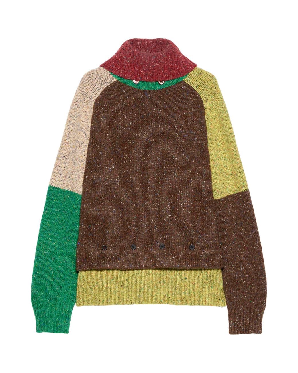 MAX&Co. Green Wool Rollneck Sweater