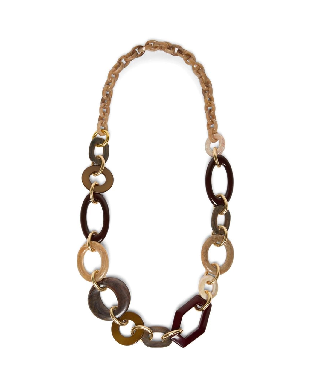 Max Mara White Beaded Necklace