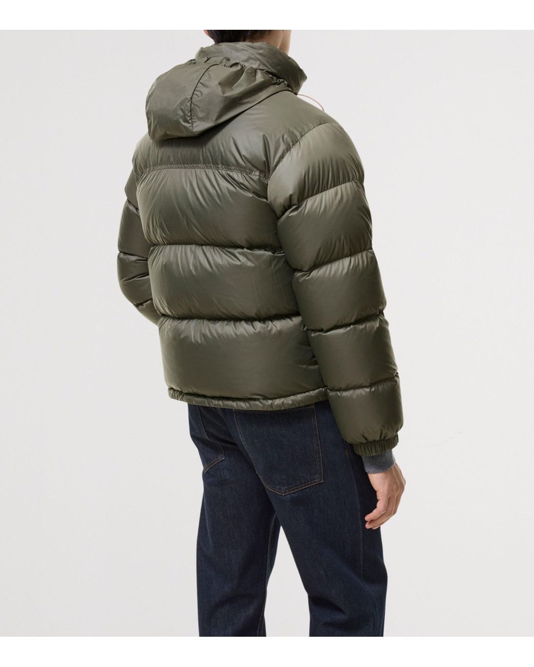 Burberry Green Down Ekd Puffer Jacket for men
